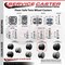 Service Caster 3'' Black Heavy Duty Floor Safe Twin Wheel Caster 1/2'' Threaded Stem, 5PK SCC-TS02S75-TPR-BLK-121310-5 - alternate 3